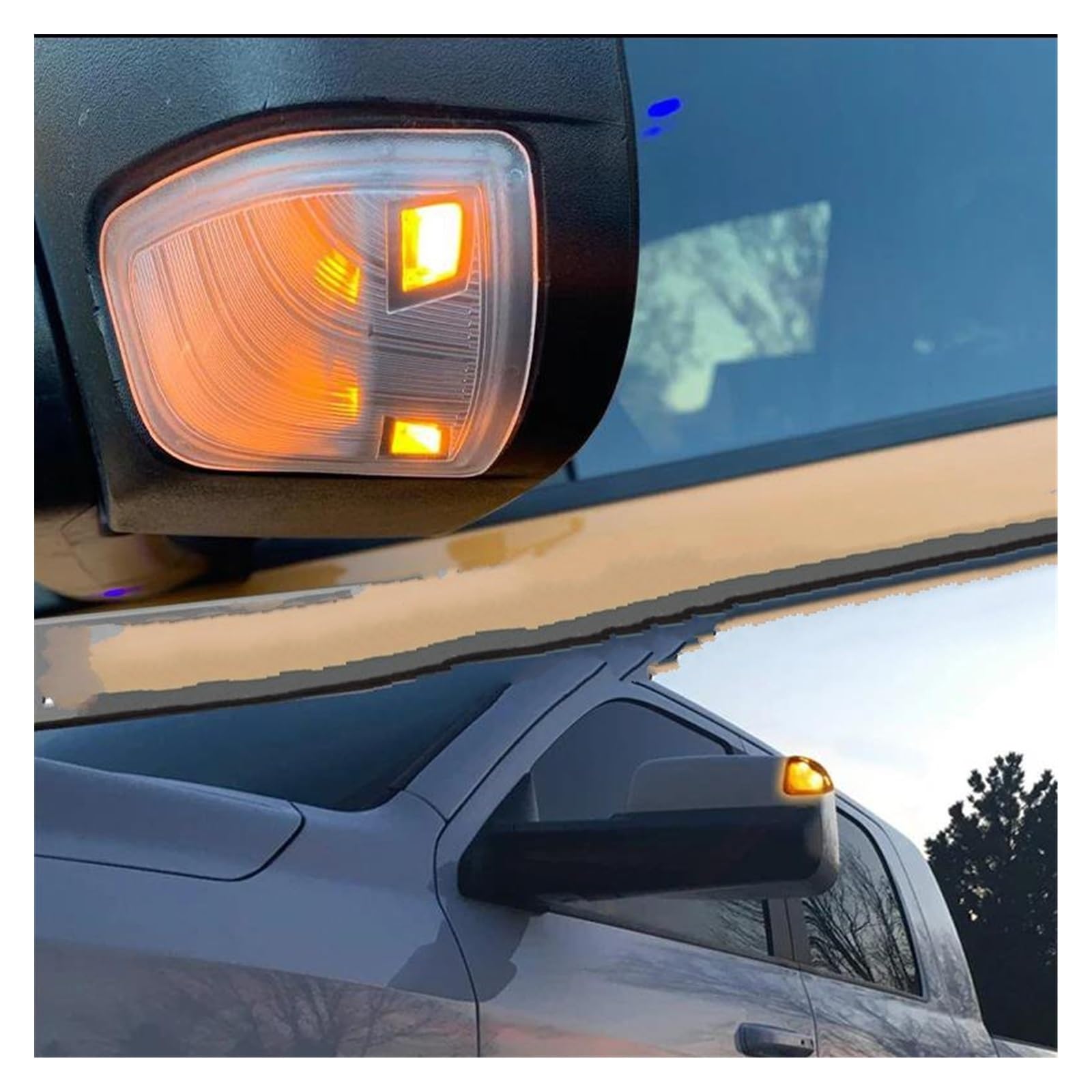 車ターンシグナルライ 車のバックミラー LED ターンシグナルサイド